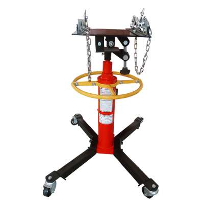 0.5t hydraulic telescopic transmission gearbox jack /transmission lifter